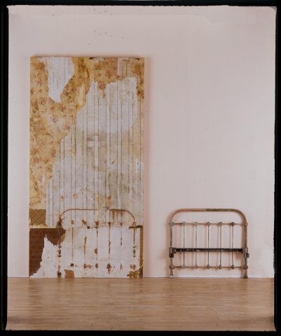 «Témoin N°3 le lit »  250 x 132 cm 2001
